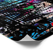 シアトル，ワシントン州グラフィティ ポスター (角)