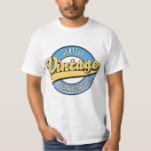 シアトル ワシントン州 レトロロゴ Tシャツ (正面)