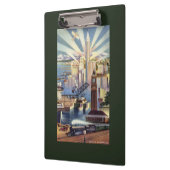 シアトル、ワシントン州-繁華街の眺め クリップボード (左)