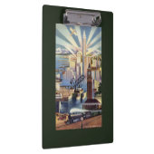 シアトル、ワシントン州-繁華街の眺め クリップボード (右)