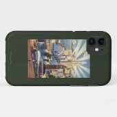 シアトル、ワシントン州-繁華街の眺め Case-Mate iPhoneケース (裏面(横))