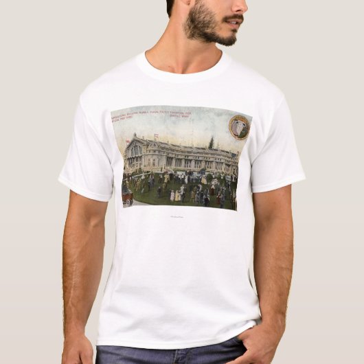シアトル、ワシントン州-農業の眺め Tシャツ (正面)