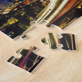 シアトル·ワシントン·スカイライン ジグソーパズル (側面)