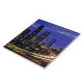 シアトル·ワシントン·スカイライン タイル (側面)