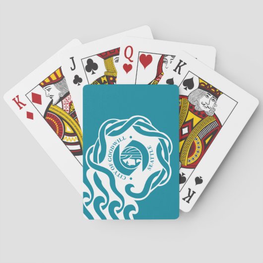 シアトル（ワシントン）国旗 トランプ (裏面)