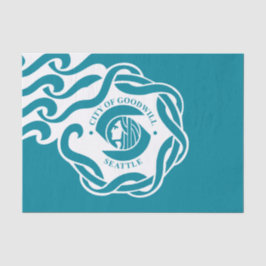 シアトル（ワシントン）国旗 薄葉紙