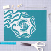 シアトル(ワシントン)国旗 薄葉紙 (クラフト)