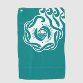 シアトル（ワシントン）市旗 ゴルフタオル (正面)