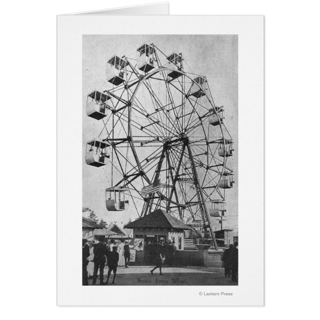 シアトル，ワシントンYukon-Pacific Expo Ferris (正面)