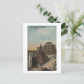 シアトル、ワットヒルアベニューおよび大学通り ポストカード (スタンド正面)