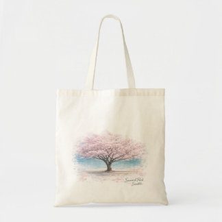 シアトル 桜のトートバッグ トートバッグ