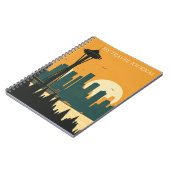 シアトル#1旅行ジャーナル ノートブック (左側)