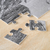 シアトル(1908年)のヴィンテージの絵解き地図 ジグソーパズル (側面)