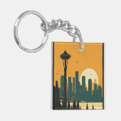 シアトル#1 キーホルダー (正面左)