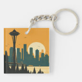 シアトル#1 キーホルダー (裏面)