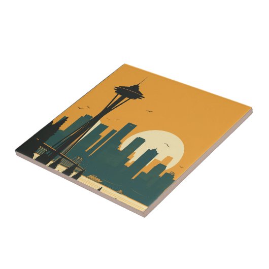 シアトル#1 タイル (側面)