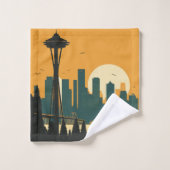 シアトル#1 バスタオルセット (ウォッシュタオル)