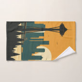 シアトル#1 バスタオルセット (ハンドタオル)