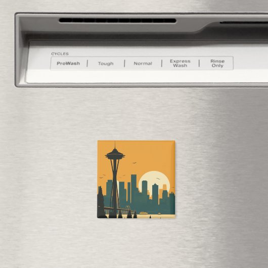 シアトル#1 マグネット (インサイチュ (食洗機))