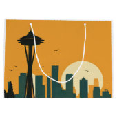 シアトル#1 ラージペーパーバッグ (裏面)