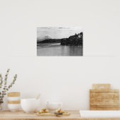 シアトル、WAレイクワシントンビュー&レイニア ポスター (キッチン)