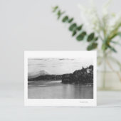 シアトル、WAレイクワシントンビュー&レイニア ポストカード (スタンド正面)