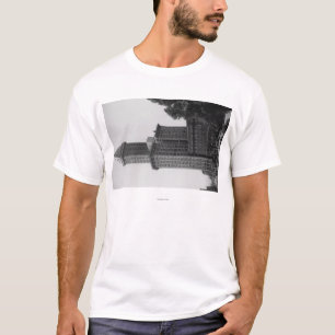 シアトル、WA -スミスタワーの建物 Tシャツ