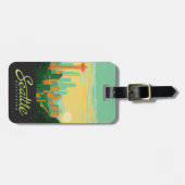 シアトル、WA ラゲッジタグ (正面横)