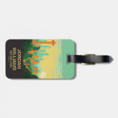 シアトル、WA ラゲッジタグ (裏面横)