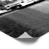 シアトルB&W ポスター (角)