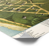 シアトルbirdseyeの地図 – 1891 (Koch) BigMapBlog ポスター (角)