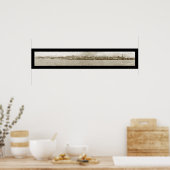 シアトルWAウォーターフロント写真1917 ポスター (キッチン)