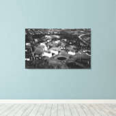 シアトルWA大学キャンパスエア キャンバスプリント (インサイチュ (ウッドフロア))