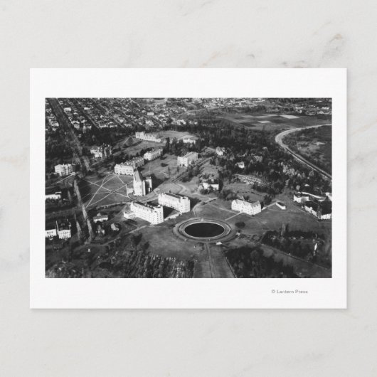 シアトルWA大学キャンパスエア ポストカード (正面)