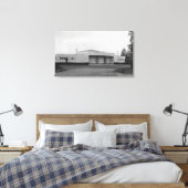 シアトルWA – ペントハウスシアター キャンバスプリント (インサイチュ (寝室))