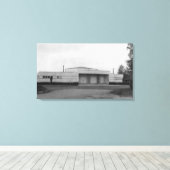 シアトルWA – ペントハウスシアター キャンバスプリント (インサイチュ (ウッドフロア))