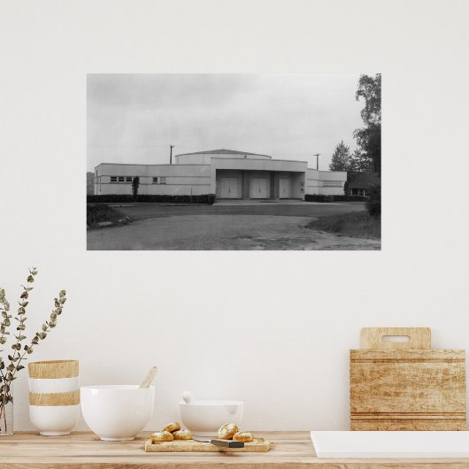 シアトルWA – ペントハウスシアター ポスター (キッチン)