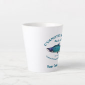 シアノサルモンバー&グリル カフェラテマグ (正面)