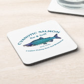 シアノサルモンバー&グリル コースター (左側)