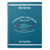 シアノサルモンバー&グリル ノートブック (正面)