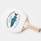 シアノサルモンバー&グリル 卓球ラケット (横)