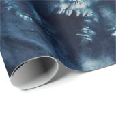 シアノタイプ包装紙ミモサ/シダ ラッピングペーパー (ロールコーナー)