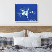 シアノプリント果実 キャンバスプリント (インサイチュ (寝室))