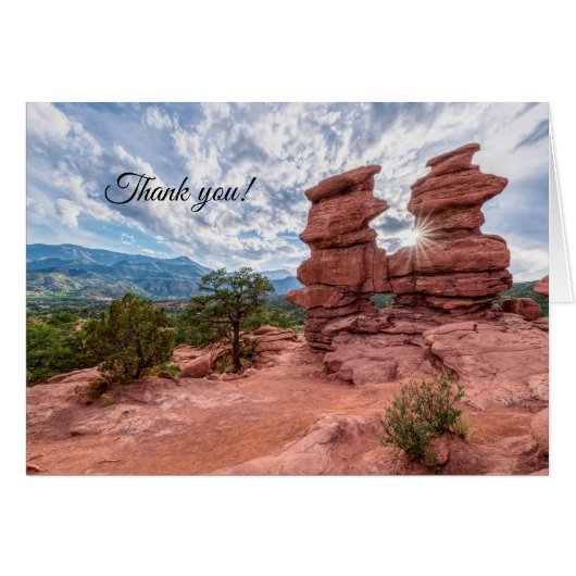 シアメスツインズコロラドサンキューカード (正面横)