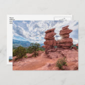 シアメスツインズコロラド日が差すことハガキ ポストカード (正面/裏面)