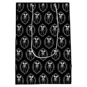 シアメスツインズスケルトン抱き枕 ミディアムペーパーバッグ (裏面)