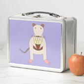 シアメスラットお誕生日ケーキ名前をカスタムする メタルランチボックス (インサイチュ)