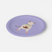 シアメスラットお誕生日ケーキ ペーパープレート (アングル)