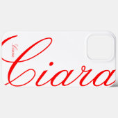 シアラ – 美しいiPhone 13ケカスタマイズース – Case-Mate iPhoneケース (裏面 (横))