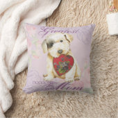 シアリアムテリアハートマム装飾用クッション クッション (ブランケット)